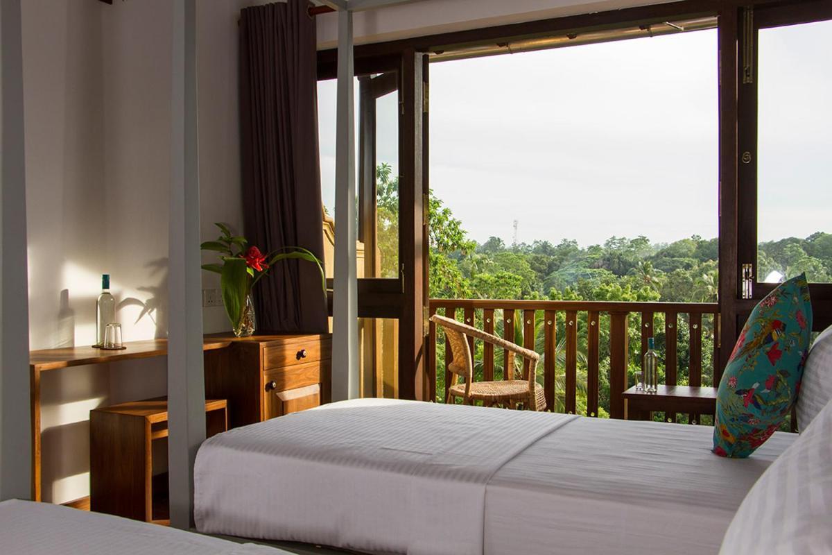 Sri Yoga Shala Bed & Breakfast Unawatuna Luaran gambar